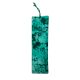 Handmade Printed Rectangular Green Fabric Bookmark